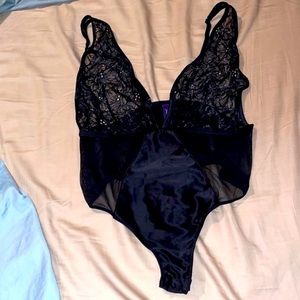 Black Lace Teddy/bodysuit